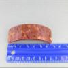 Burg Barrette Plastic Marbled Pattern Rectangle Hair Clip Accessory 3.25" Long Fashion hair Accessories for Women view 2