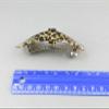 Cheetah Barrette Leopard Print Curved Hair Clip Accessory 3.25" Long Black Brown Fashion hair Accessories for Women view 4