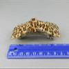 Cheetah Barrette Leopard Print Curved Hair Clip Accessory 3.25" Long Brown Tan Fashion hair Accessories for Women view 4