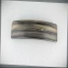 Black Gold Barrette Big Rectangle Hair Clip 4.25" Long Plastic Wood Grain Fashion hair Accessories for Women view 1