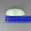 Green Marbled Oval Plastic Curved Barrette Hair Clip 3 7/8" Long 1 1/16" Wide Fashion hair Accessories for Women view 2
