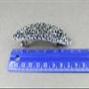 Black Grey Cheetah Leopard Print Curved Barrette Hair Clip Accessory 3.5" Long Fashion hair Accessories for Women view 4