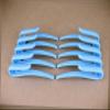 Aqua Set 2 Interlocking Hair Crab Claw Combs Accessory Side Clip Updo Twist Fashion hair Accessories for Women view 1