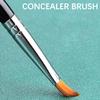 JasonYate Concealer brush,Dual Ended 2-in-1 Flat Brush with Makeup Sponge,Small - Dark Circles Puffiness, Puffy Eyes, Mature Skin, Tear Stains, Spots, Liquid Foundation Cream Contour Blending 1 Count view 3