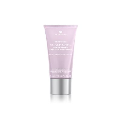 Alterna Haircare Renewing Scalp Care Peppermint Leave on Scalp and Hair Treatment, 2.5 Fl Oz Lightweight and Fast Absorbing to Moisturize and invigorate Scalp