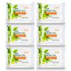 Epielle Green Tea Makeup Remover Wipes, Gentle Daily Facial Cleanser Towelettes, Remove Dirt, Oil & Waterproof Mascara, Stocking Stuffers, 30 Count (Pack of 6) view 1