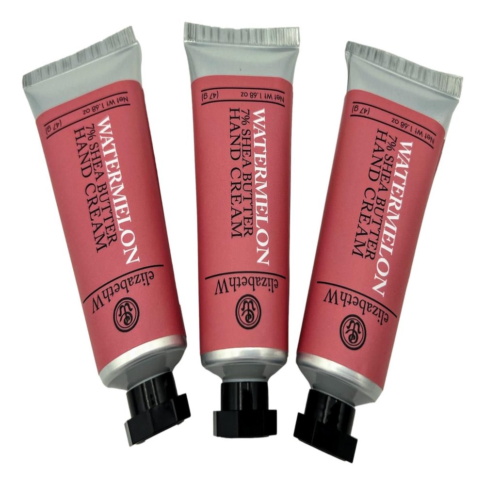 elizabeth W elizabethW, Watermelon Hand Cream, 1.68 Ounces (Set of 3), White