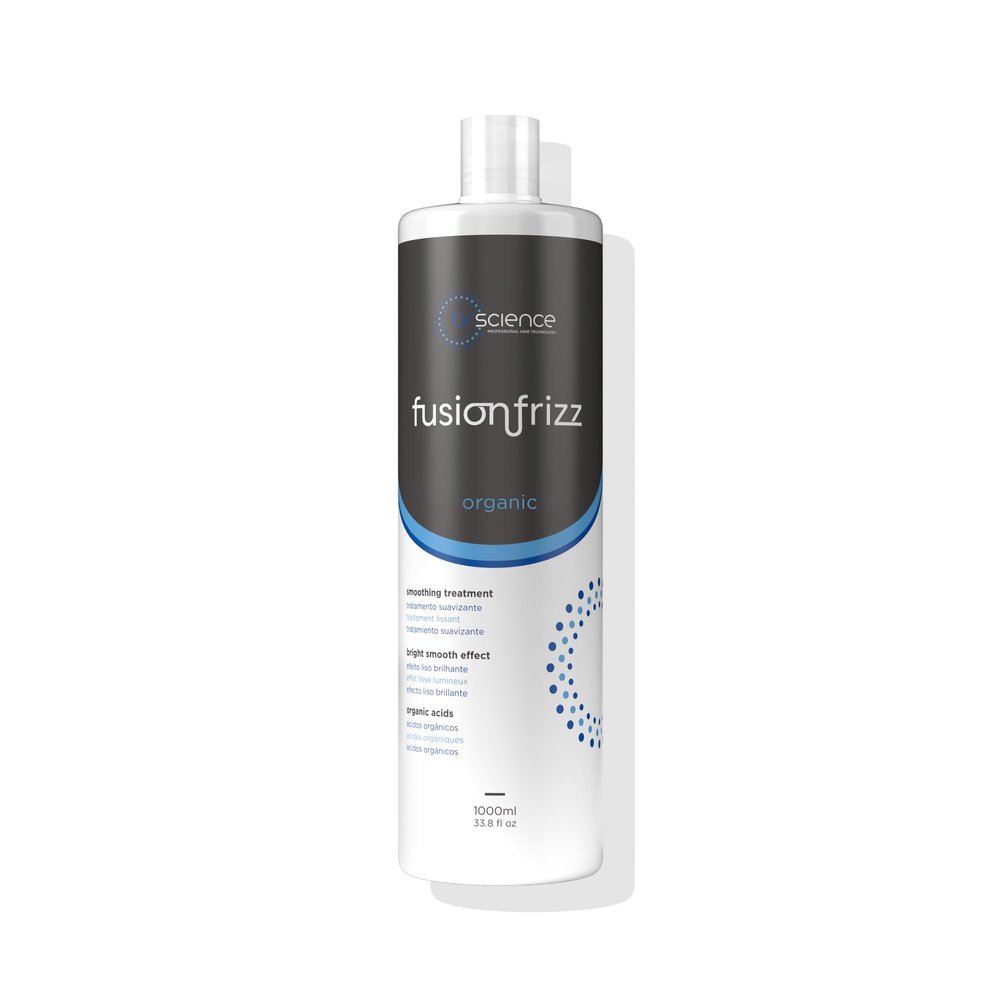 Brscience Fusionfrizz Organic Keratin Treatment - Professional Hair Smoothing & Brightening Solution, 1000ml