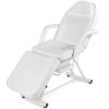 Artist hand Tattoo Chair for Client with Trays Facial Lash Bed for Eyelash Extensions Massage Bed Massage Table Salon Chair (White) view 1