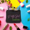 Pink and Green Sorority Gift Make Up Bag Graduation Gift For Sorority Sister (Pretty Essentials1) view 2