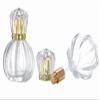 50ML Glass Perfume Bottles Empty Clear Crystal Spray Perfume Bottles with Gold Top Pumpkin Refillable Portable Refillable Reusable Perfume Atomizer Vials Refillable Cosmetic Containers for Perfume Essential Oils Liquids,4 Pack view 2