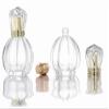 50ML Glass Perfume Bottles Empty Clear Crystal Spray Perfume Bottles with Gold Top Pumpkin Refillable Portable Refillable Reusable Perfume Atomizer Vials Refillable Cosmetic Containers for Perfume Essential Oils Liquids,4 Pack view 4
