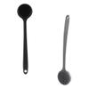 Beaupretty 2pcs Handle Silicone Bath Body Brush Back Scrubber Soft Bristles for Cleaning Massaging Convenient view 1