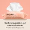Honest Beauty Fragrance Free Cleansing Makeup Remover Facial Wipes | Plant Based, Hypoallergenic, Gentle for Sensitive Skin | 90 Count view 2