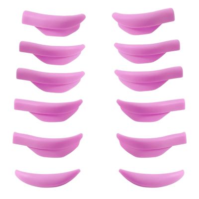 Lash lift Pad, Eyelash Perming Rod, Soft Lash Lamination Curler Shield Mega L Curl, 6 Size Lash Lifting Pads Fit All Eyes and Lashes, Lamination Roller Give Eyelashes Super Curl Never Pops Off Eyes -100 Applications Perming Guards Rods Roller (Mega L