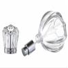 50ML Glass Perfume Bottles Empty Clear Crystal Spray Perfume Bottles with Siver Top Pumpkin Refillable Portable Refillable Reusable Perfume Atomizer Vials Refillable Cosmetic Containers for Perfume Essential Oils Liquids,4 Pack view 2