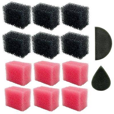 T TOGUSH Stipple Sponge FX Makeup Tool for Cosplay Halloween Blood Scar Stubble Wound Art Shaping Chic Effects12 Pack 2 Kinds of the Hole 2 PCS Makeup Sponge Blenders