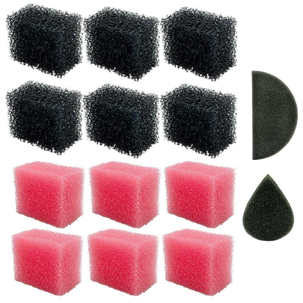 T TOGUSH Stipple Sponge FX Makeup Tool for Cosplay Halloween Blood Scar Stubble Wound Art Shaping Chic Effects12 Pack 2 Kinds of the Hole 2 PCS Makeup Sponge Blenders
