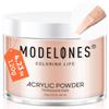 Modelones Acrylic Powder, 4.23oz/120g Cover Nude Blush Large Capacity Professional Acrylic Nail Powder Polymer for 3D French Nails Manicure Extensions & Carving view 1