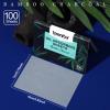 Teenitor 800 Counts Oil Blotting Papers for Face, Bamboo Charcoal Oil Absorbing Sheets for Oily Skin, Oil Blotting Sheets for Face, Oil Absorbent Pads Blotter Paper, Oil Face Wipes Large 10cmx7cm view 2