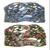 Set of 2 Crystal Butterfly Hair Holder Barrettes Ponytail Hair Barrettes for Women Girls YY86900-4-2sBlueSienna view 1