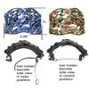 Set of 2 Crystal Butterfly Hair Holder Barrettes Ponytail Hair Barrettes for Women Girls YY86900-4-2sBlueSienna view 2