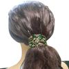 Set of 2 Crystal Butterfly Hair Holder Barrettes Ponytail Hair Barrettes for Women Girls YY86900-4-2sBlueSienna view 4