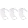 Beaupretty 3pcs Men's Beard Brush and Stand Organizer Non- Base Grooming Kit for Safe Shaving and Easy Access for Father's Day and Birthdays view 1