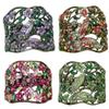 Set of 4 Crystal Butterfly Hair Holder Barrettes Ponytail Hair Barrettes for Women Girls YY86900-4gPurpleSiennaRoseGrn view 1