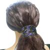 Set of 4 Crystal Butterfly Hair Holder Barrettes Ponytail Hair Barrettes for Women Girls YY86900-4gPurpleSiennaRoseGrn view 2