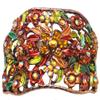 Crystal Flower Hair Holder Barrette Ponytail Hair Barrette for Women Girls YY86900-5autumn glory view 1