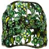 Crystal Flower Hair Holder Barrette Ponytail Hair Barrette for Women Girls YY86900-5green view 1