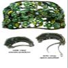 Crystal Flower Hair Holder Barrette Ponytail Hair Barrette for Women Girls YY86900-5green view 3