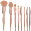 New Cute makeup brush Set For Cosmetic Soft Beauty Foundation Makeup Tools Microcrystalline Silk Fiber Hair 8 Makeup Brush Set loose powder brush brush foundation brush lip brush (Skin tone 8 brushes) view 1