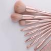 New Cute makeup brush Set For Cosmetic Soft Beauty Foundation Makeup Tools Microcrystalline Silk Fiber Hair 8 Makeup Brush Set loose powder brush brush foundation brush lip brush (Skin tone 8 brushes) view 3