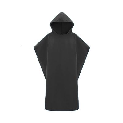 VeiledMoon Changing Robe with Hood Super Soft Towel Bathrobe Poncho for Swimming Diving Beach Water Sport Fast Dry Up