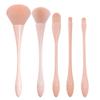 Makeup Brush Kits Portable Soft Hair Makeup Tools Include Loose Powder Brush Blush Brush Foundation Brush Profile Highlight Brush Eyebrow Brush (5 pieces set + OPP package) view 1
