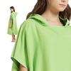 VeiledMoon Changing Robe with Hood Super Soft Towel Bathrobe Poncho for Swimming Diving Beach Water Sport Fast Dry Up view 4