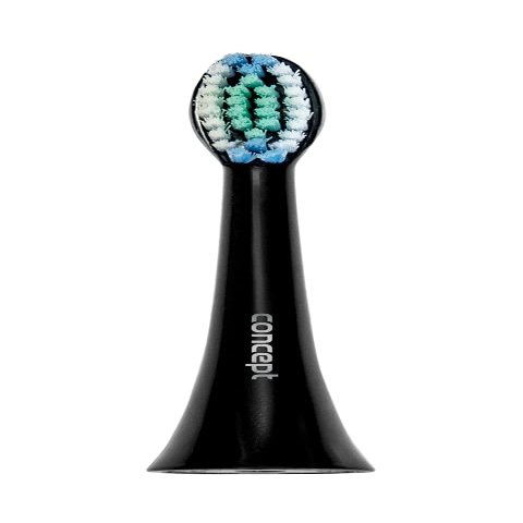 Concept Hausgerte ZK0006 Daily Clean Interchangeable Brush Heads for Daily Care Set of 4 for Concept ZK40xx Black