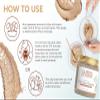 Natural Elephant Ghassoul (Rhassoul) Moroccan Lava Clay Powder | 100% Pure & Natural Face & Body Mask Powder | 200g Jar Pack of 3 7oz Jars view 4