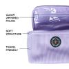 Unbound Storage Bag: Quality Pleated Travel Bag for Makeup and Toiletries (Violet) view 2