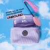 Unbound Storage Bag: Quality Pleated Travel Bag for Makeup and Toiletries (Violet) view 3