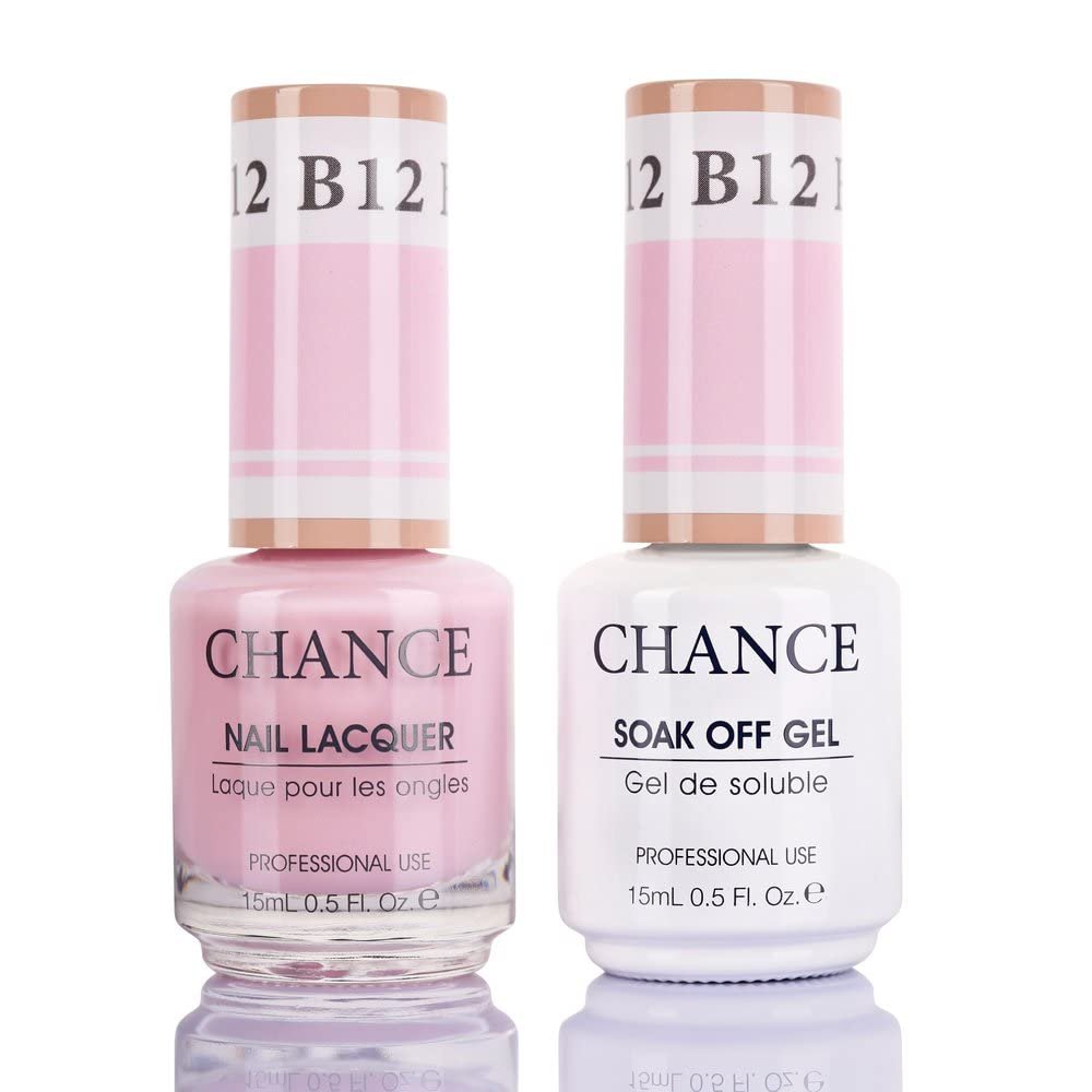 Cre8tion CHANCE Colors Bare Collection Soak Off Gel Polish (15 ml/.5oz) (B12)