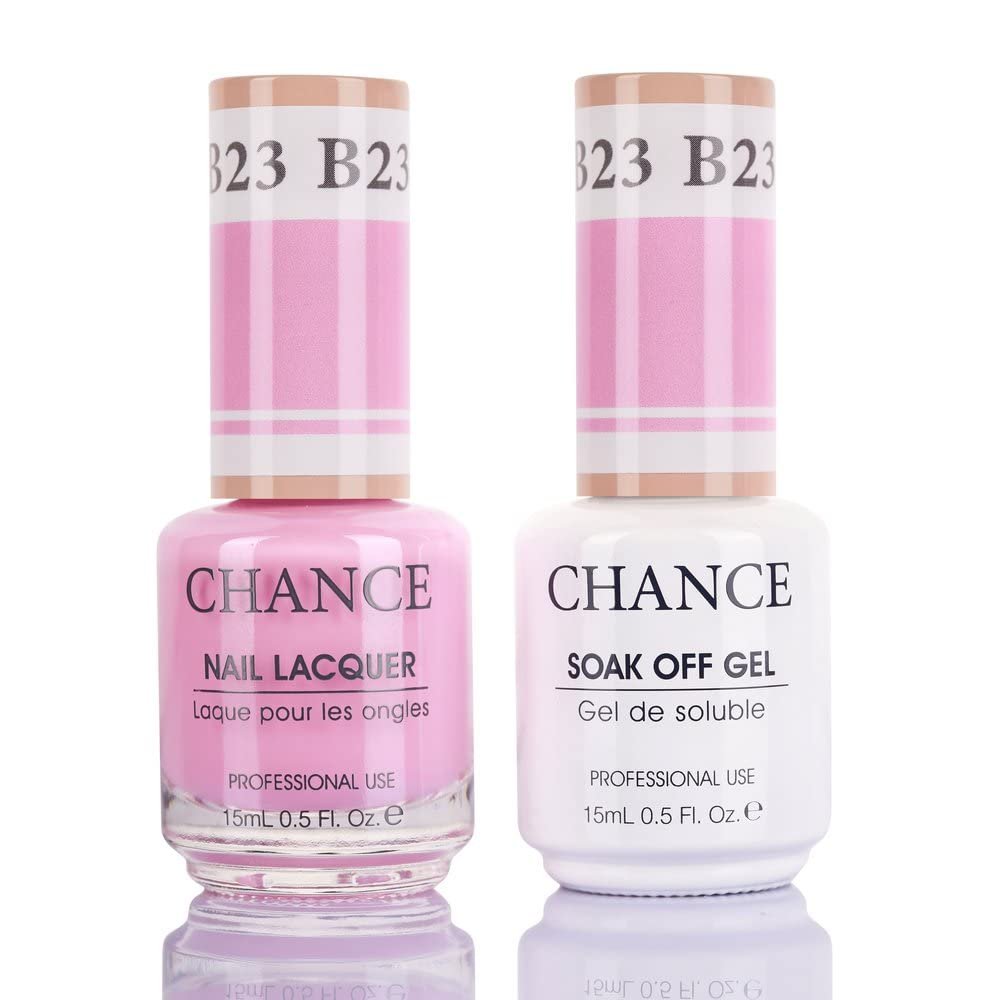 Cre8tion CHANCE Colors Bare Collection Soak Off Gel Polish (15 ml/.5oz) (B23)