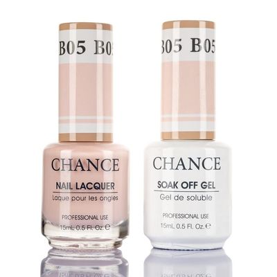 Cre8tion CHANCE Colors Bare Collection Soak Off Gel Polish (15 ml/.5oz) (B05)