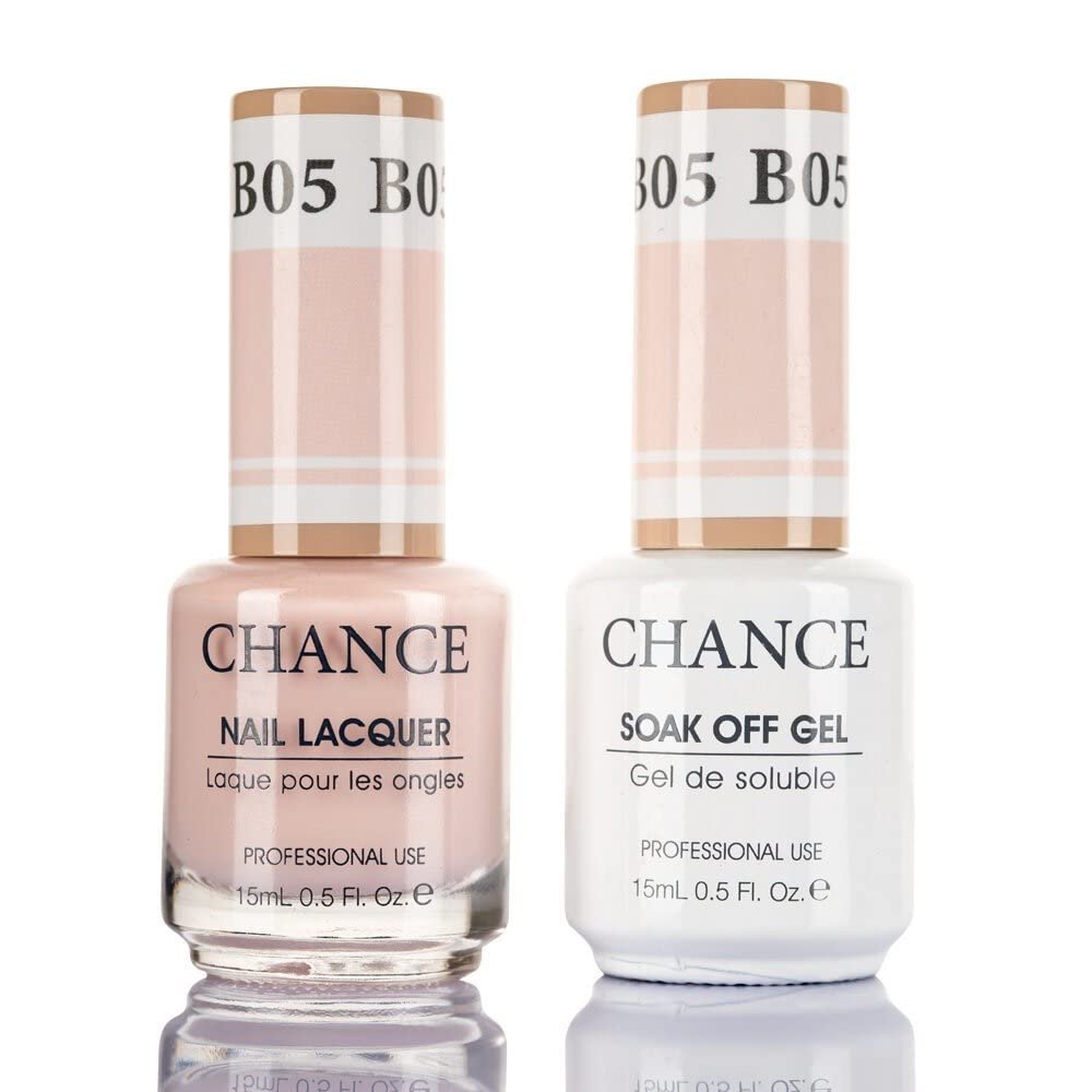 Cre8tion CHANCE Colors Bare Collection Soak Off Gel Polish (15 ml/.5oz) (B05)