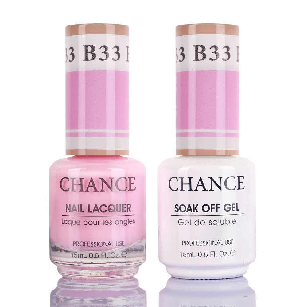 Cre8tion CHANCE Colors Bare Collection Soak Off Gel Polish (15 ml/.5oz) (B33)