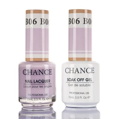 Cre8tion CHANCE Colors Bare Collection Soak Off Gel Polish (15 ml/.5oz) (B06)
