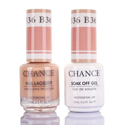 Cre8tion CHANCE Colors Bare Collection Soak Off Gel Polish (15 ml/.5oz) (B36)
