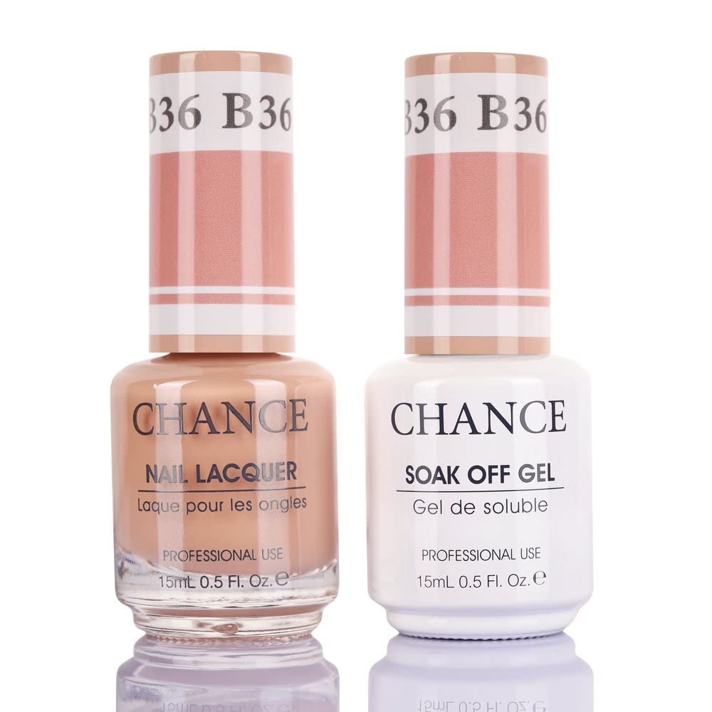 Cre8tion CHANCE Colors Bare Collection Soak Off Gel Polish (15 ml/.5oz) (B36)